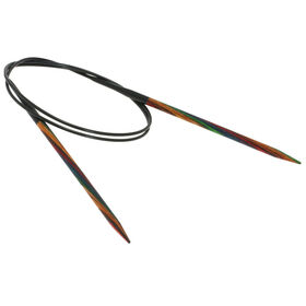 Lana Grossa Круговые спицы Design-Holz Multicolor № 4,5 длина 80 см 