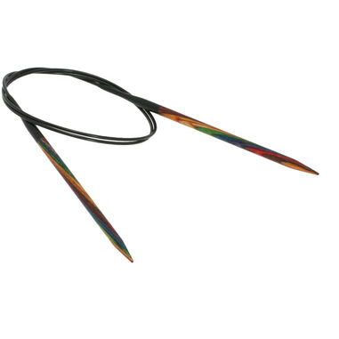 Lana Grossa Круговые спицы Design-Holz Multicolor № 5,0 длина 80 см