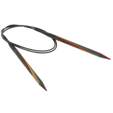Lana Grossa Круговые спицы Design-Holz Multicolor № 6,0 длина 80 см