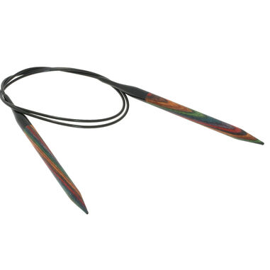 Lana Grossa Круговые спицы Design-Holz Multicolor № 7,0 длина 80 см