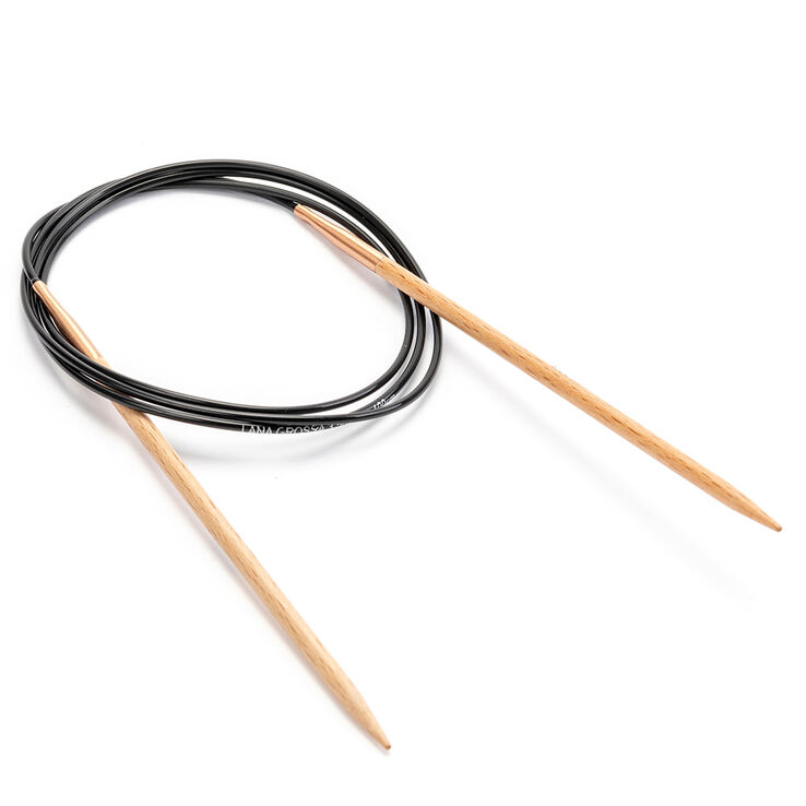 Lana Grossa Круговые спицы из бука (Tanja Steinbach Edition), N°3,5/100см