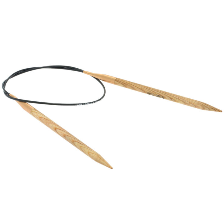 Lana Grossa Круговые спицы Design-Holz Signal, дерево №6,0/60см