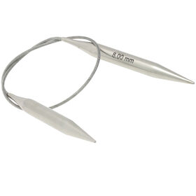 Lana Grossa Круговые спицы из нержавеющей стали 8,0/40 см