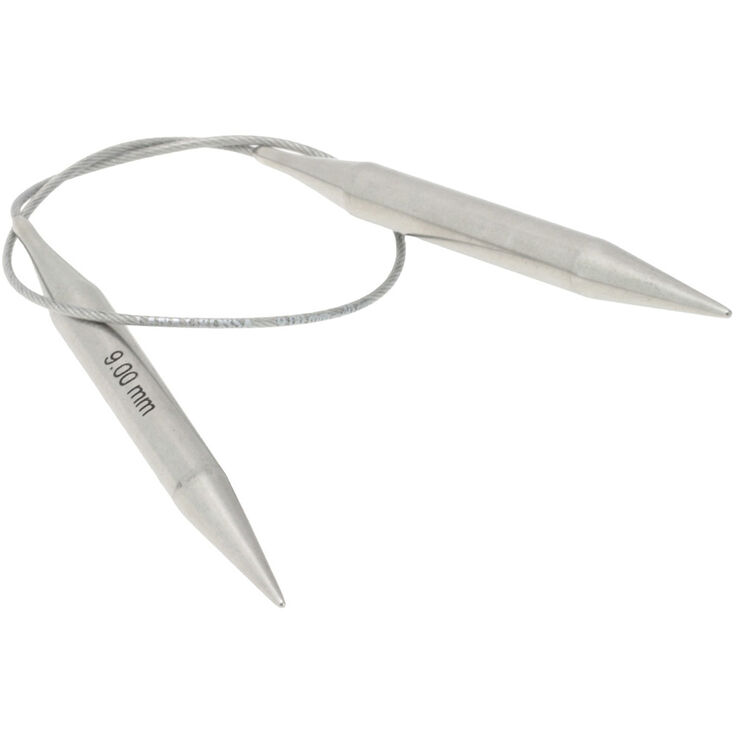 Lana Grossa Круговые спицы из нержавеющей стали 9,0/40 см