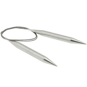 Lana Grossa Круговые спицы из нержавеющей стали 12,0/80 см