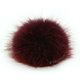 меховой помпон Fuchs | 04-бордо