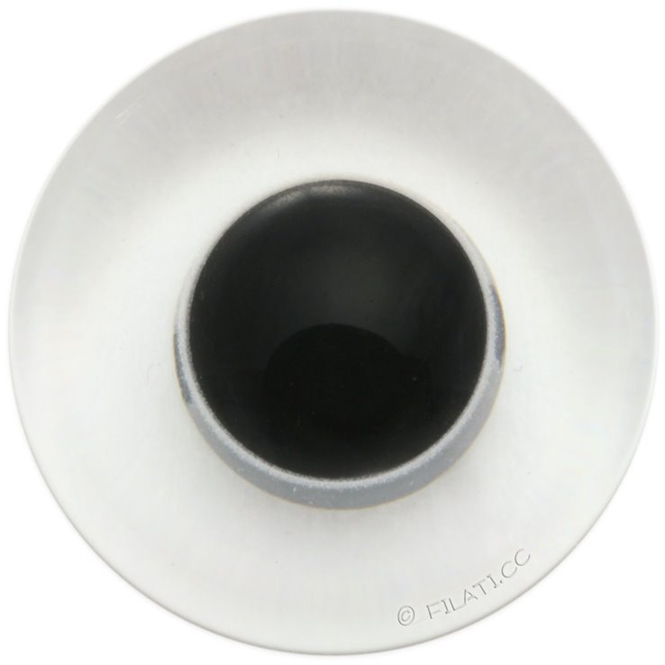 UNION KNOPF 45462/23мм | 10-прозрачный/чёрный