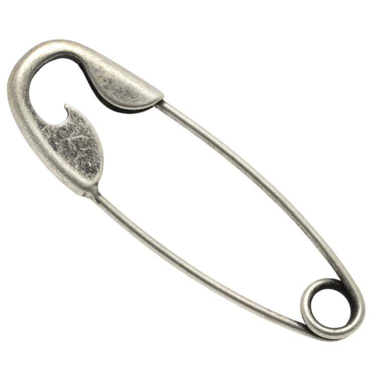 Булавка килта 58916/10см | 83-серебряный