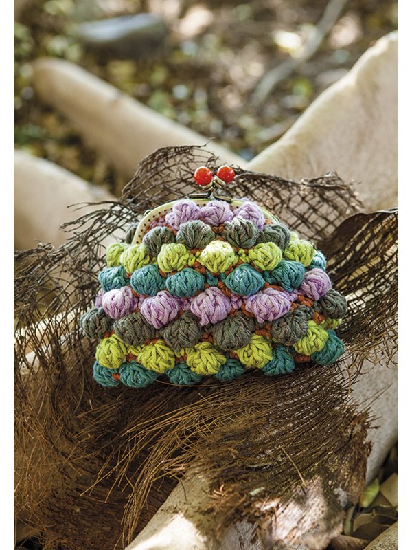 Lana Grossa КОШЕЛЕК С ШИШЕЧКАМИ Organico/Linarte