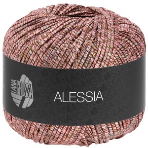 Lana Grossa ALESSIA | 107-терракотовый/медь/серый/чёрно-коричневый