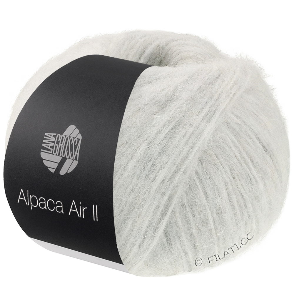 Lana Grossa ALPACA AIR II | 35-серебристо-серый