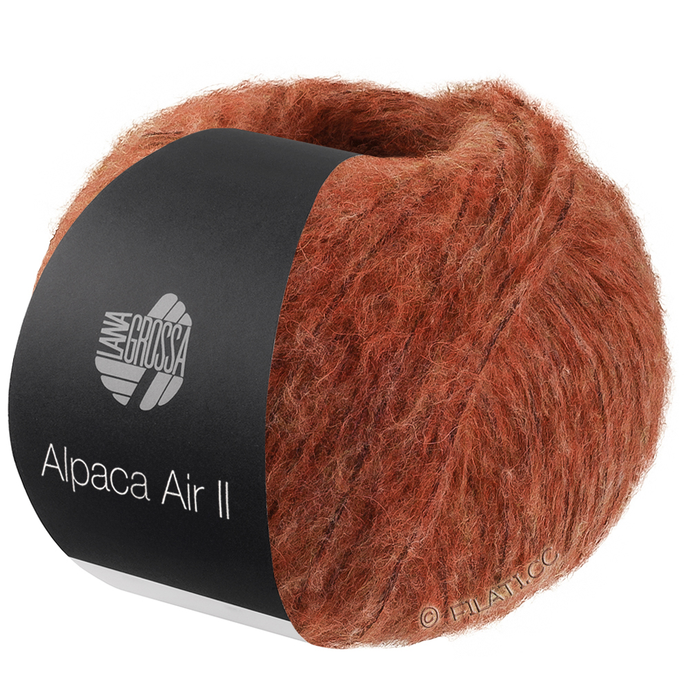 Lana Grossa ALPACA AIR II | 38-коричневый цвет корицы