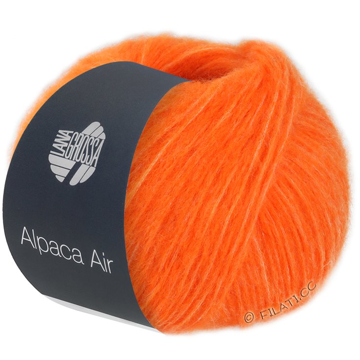 Lana Grossa ALPACA AIR | 08-оранжевый