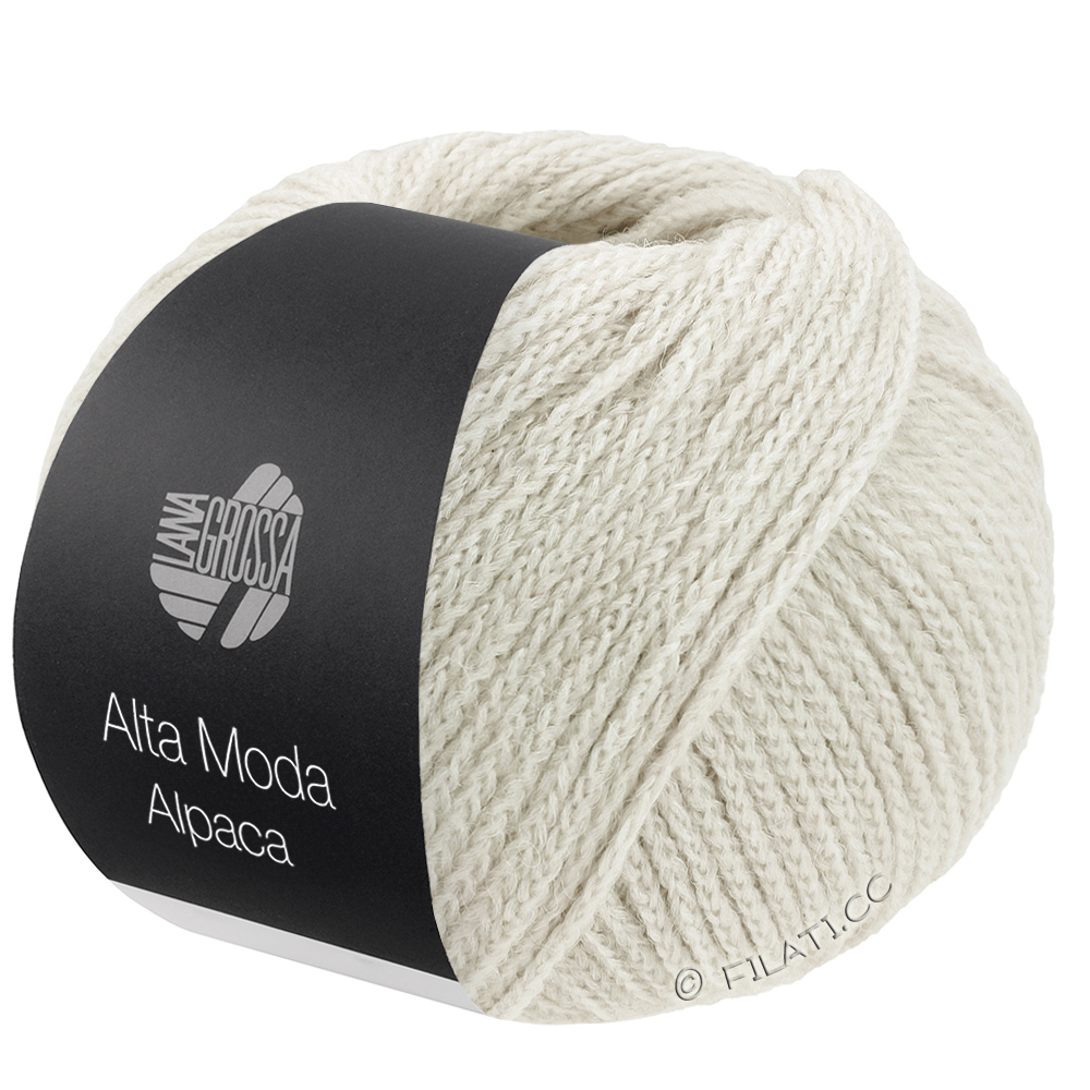 Lana Grossa ALTA MODA ALPACA | 115-серебристо-серый