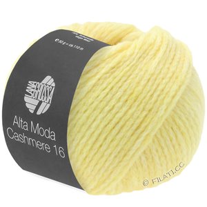 Lana Grossa ALTA MODA CASHMERE 16 | 55-мягко-желтый