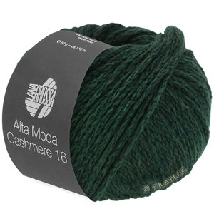 Lana Grossa ALTA MODA CASHMERE 16 | 57-чёрно-зелёный