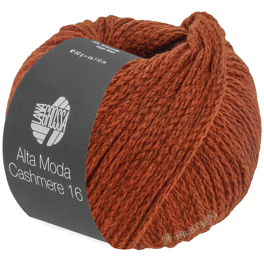Lana Grossa ALTA MODA CASHMERE 16 | 87-коричневый цвет корицы