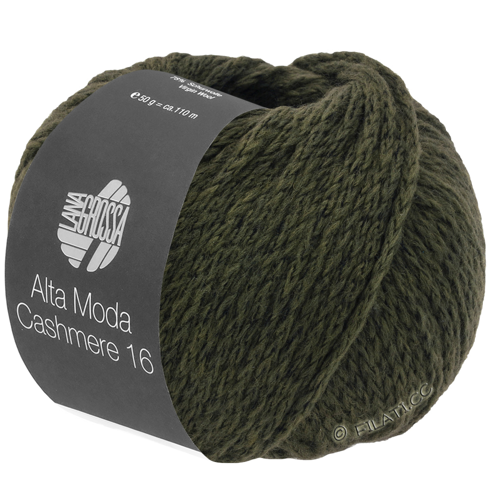 Lana Grossa ALTA MODA CASHMERE 16 | 91-лесной зелёный