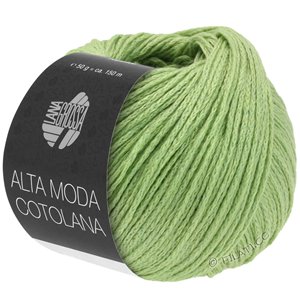 Lana Grossa ALTA MODA COTOLANA | 10-зелёное яблоко