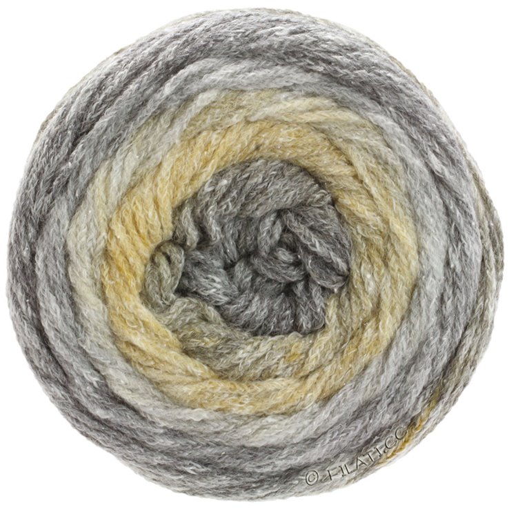 Lana Grossa AMOROSO | 01-серо- бежевый/зеленовато-бежевый/светло-серый/желтый песок