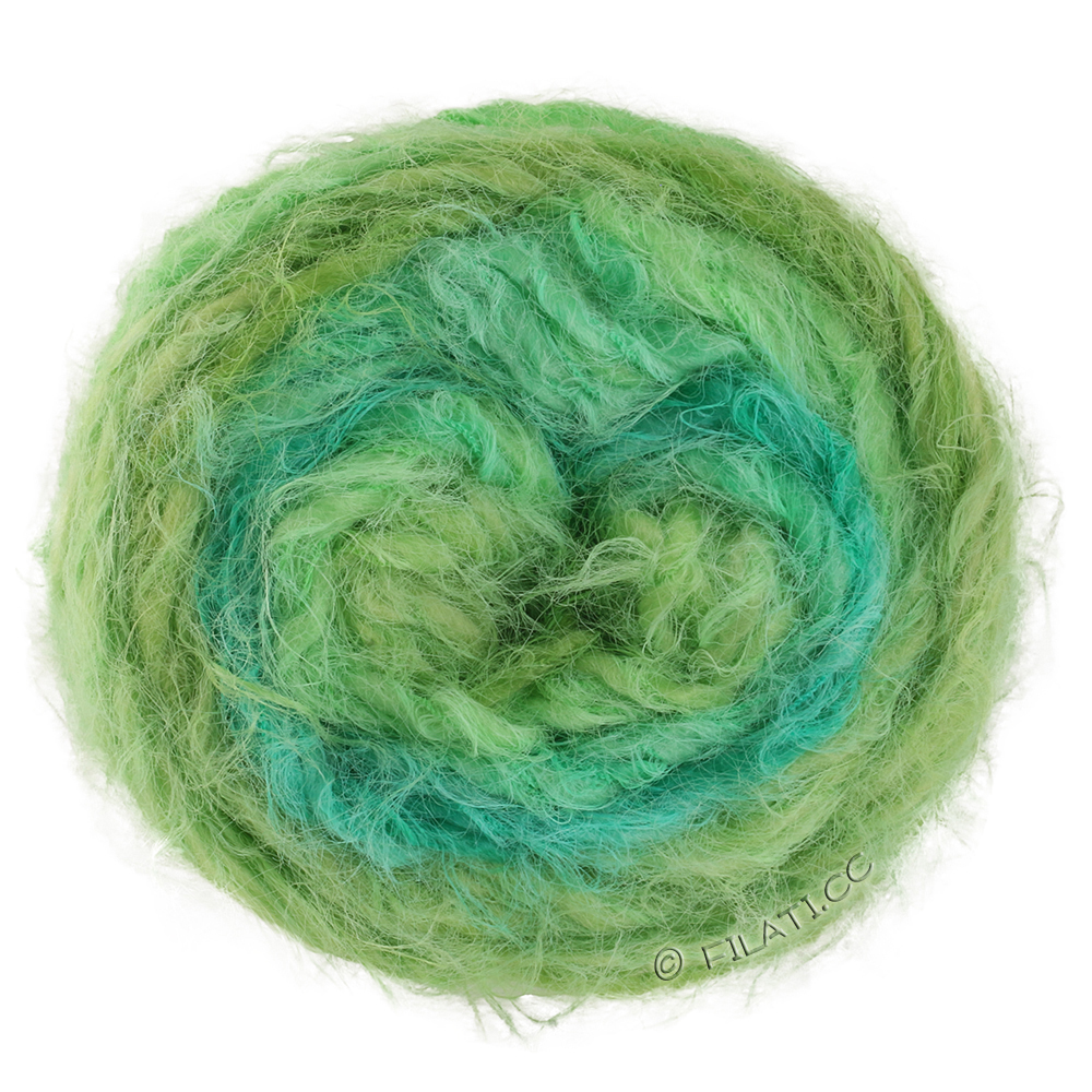 Lana Grossa  | 103-зеленый/лайм/киви/зелёное яблоко