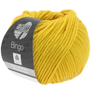 Lana Grossa BINGO  Uni/Melange уни/меланж | 154-желтый шафран