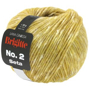 Lana Grossa BRIGITTE NO. 2 Seta | 06-горчично-желтый меланжевый