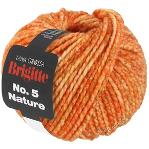 Lana Grossa BRIGITTE NO. 5 Nature | 105-оранжевый/карамель меланжевый
