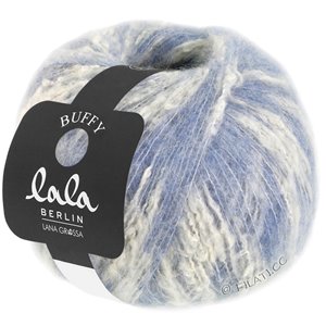 Lana Grossa BUFFY (lala BERLIN) | 06-светло-голубой/чисто-белый