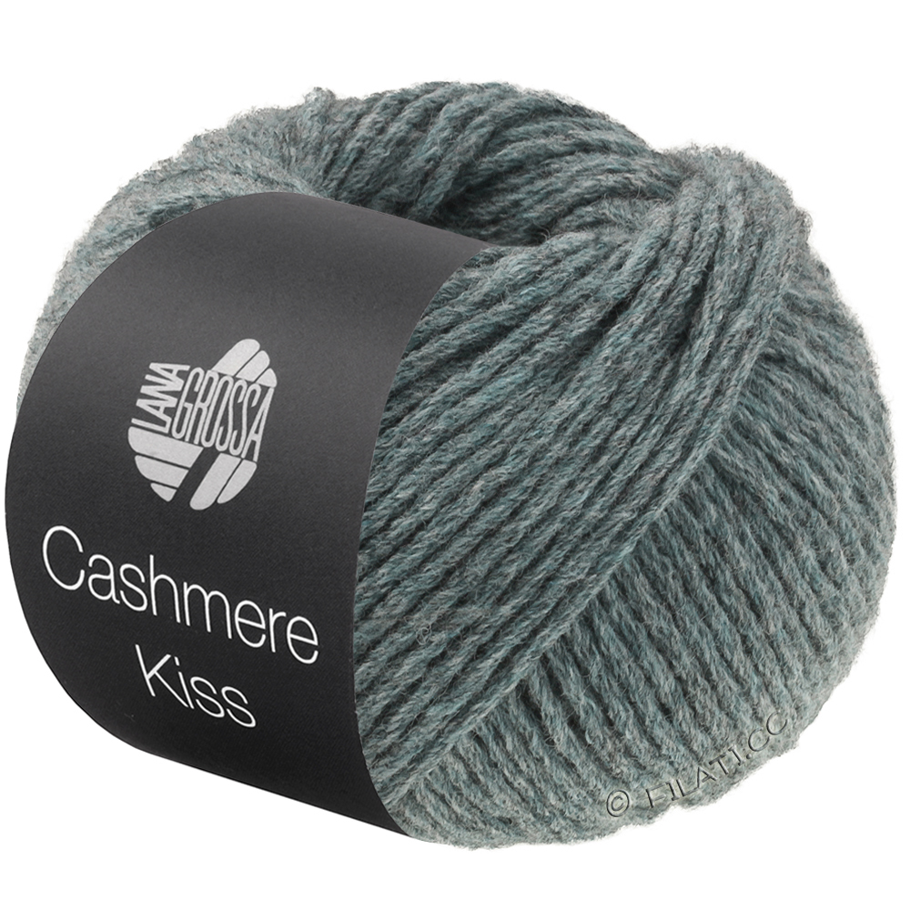 Lana Grossa CASHMERE KISS | 134-серо-синий