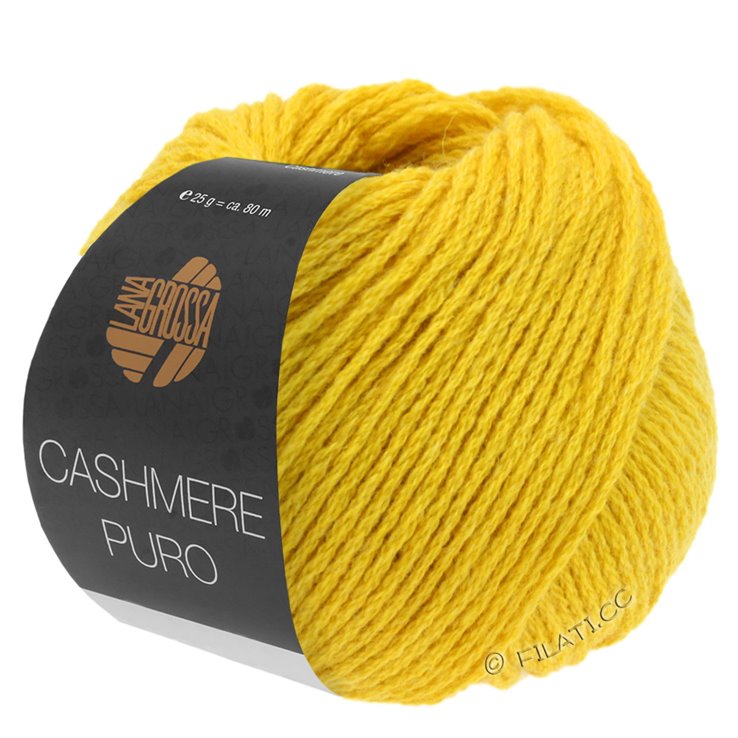 Lana Grossa CASHMERE PURO | 07-жёлтый