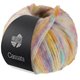 Lana Grossa CASSATA | 08-чисто-белый/оранжевый/фиолетовый/светло-голубой/жёлтый