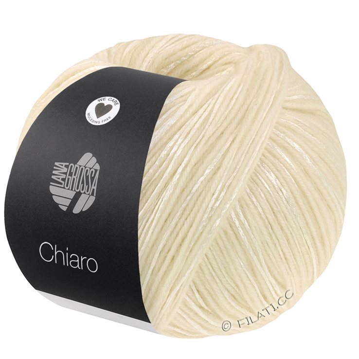 Lana Grossa CHIARO | 01-сурово-белый