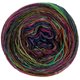 Lana Grossa COLORISSIMO | 22-фиолетовый/изумрудный/жёлто-зеленый/серо-синий/цвет ржавчины/медь/тёмно-серый