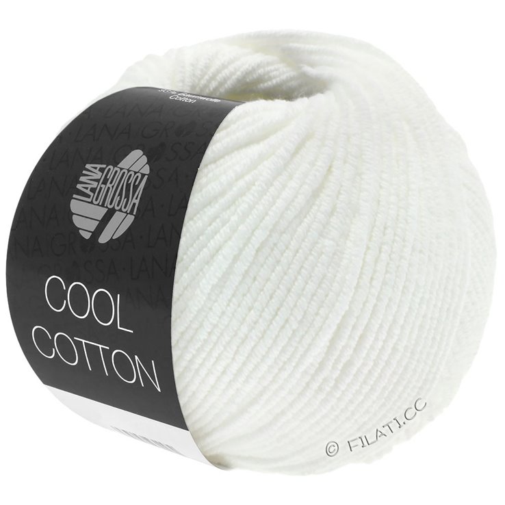 Lana Grossa COOL COTTON | 01-белый