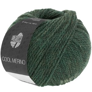 Lana Grossa COOL MERINO Uni/Print | 019-тёмно-зелёный