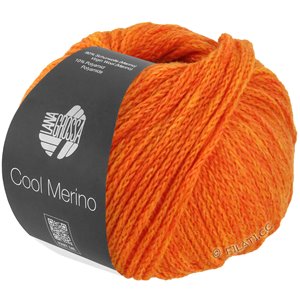 Lana Grossa COOL MERINO Uni/Print | 021-оранжевый