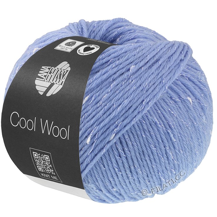 Lana Grossa COOL WOOL Big Dots | 101-светло-голубой