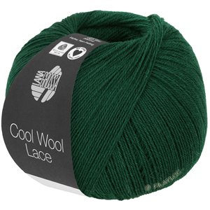 Lana Grossa COOL WOOL Lace | 42-тёмно-зелёный
