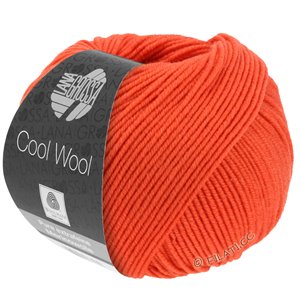 Lana Grossa COOL WOOL   Uni/Melange/Neon | 2060-коралловый
