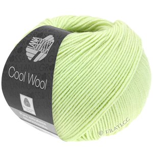 Lana Grossa COOL WOOL   Uni/Melange/Neon | 2077-зеленый пастель