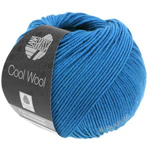 Lana Grossa COOL WOOL   Uni/Melange/Neon | 2081-бриллиантовый синий