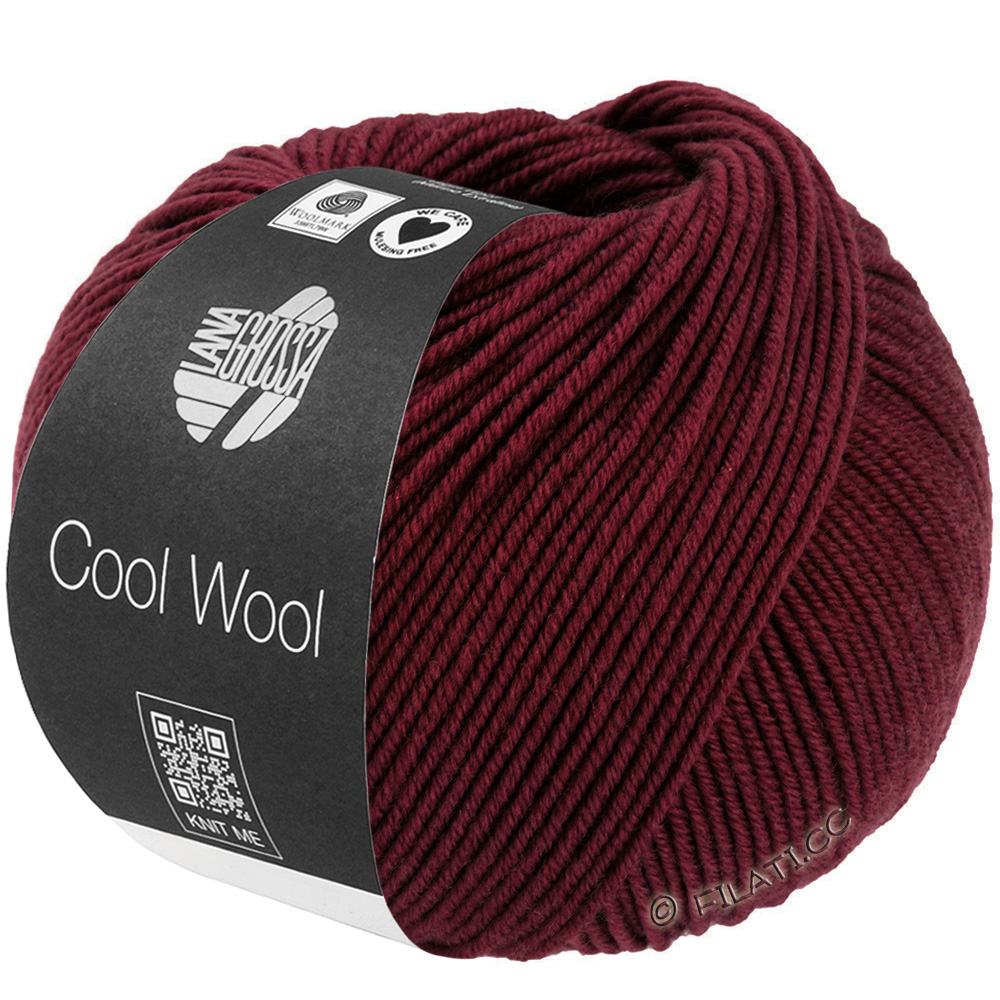 Lana Grossa COOL WOOL | 2124-темно красная роза