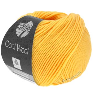 Lana Grossa COOL WOOL   Uni/Melange/Neon | 0419-жёлтый
