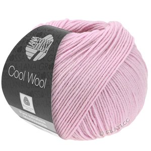Lana Grossa COOL WOOL   Uni/Melange/Neon | 0580-сиренево-розовый