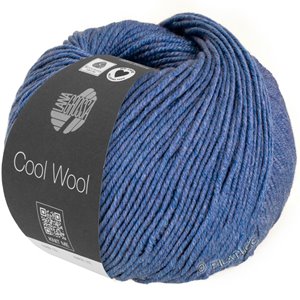 Lana Grossa COOL WOOL Mélange (We Care) | 1427-синий меланжевый