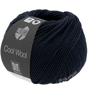 Lana Grossa COOL WOOL Mélange (We Care) | 1430-чёрно-синий меланжевый