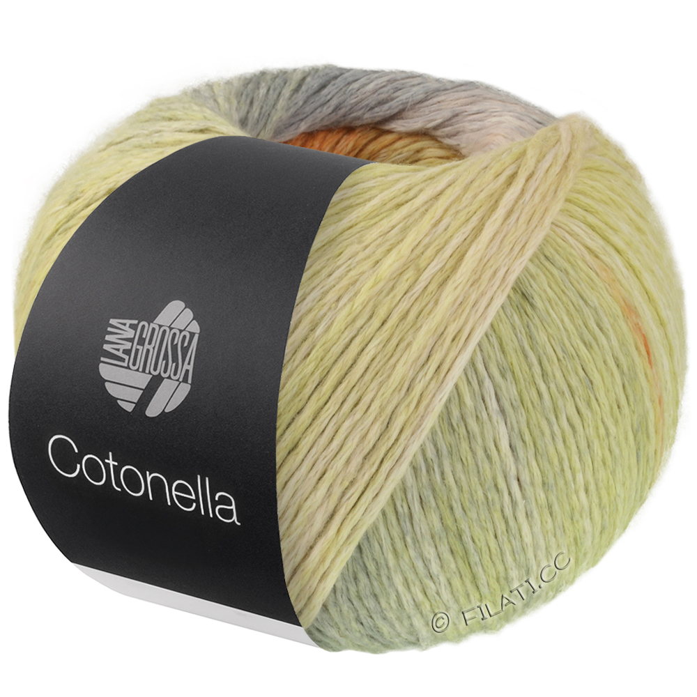 Lana Grossa COTONELLA | 20-Мягко лиловый/натуральный/ванильный/серый/цвет ржавчины/легко коричневый