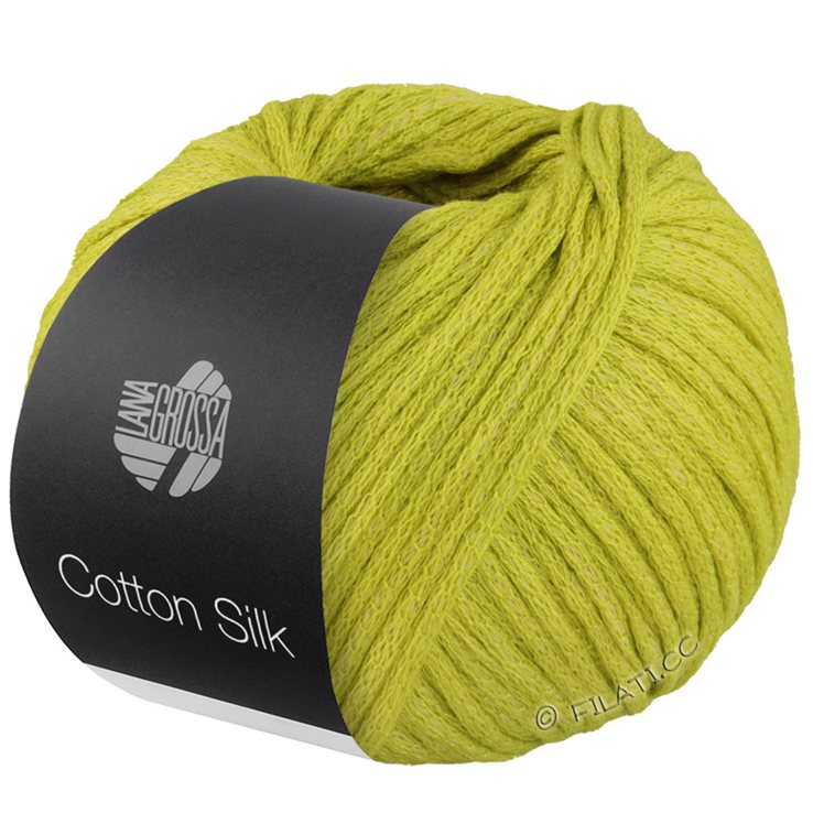 Lana Grossa COTTON SILK | 17-фисташковый