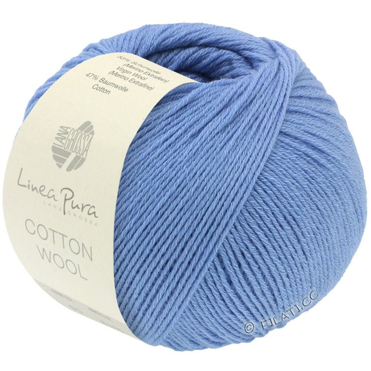 Lana Grossa COTTON WOOL (Linea Pura) | 04-синий